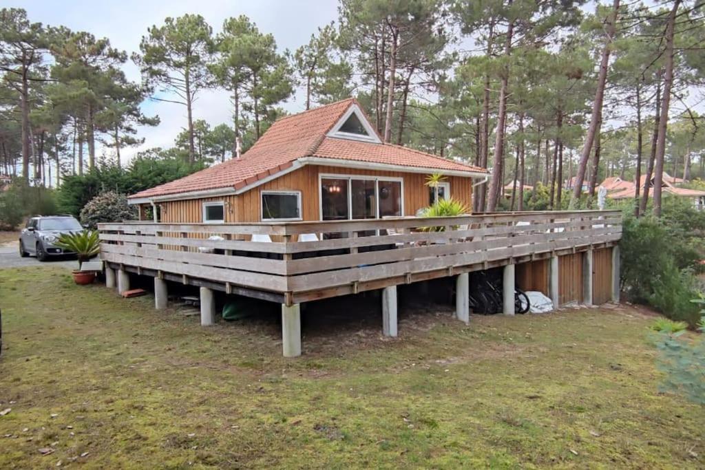Chalet Du Bonheur - La Jenny Naturist Area Le Porge Eksteriør billede