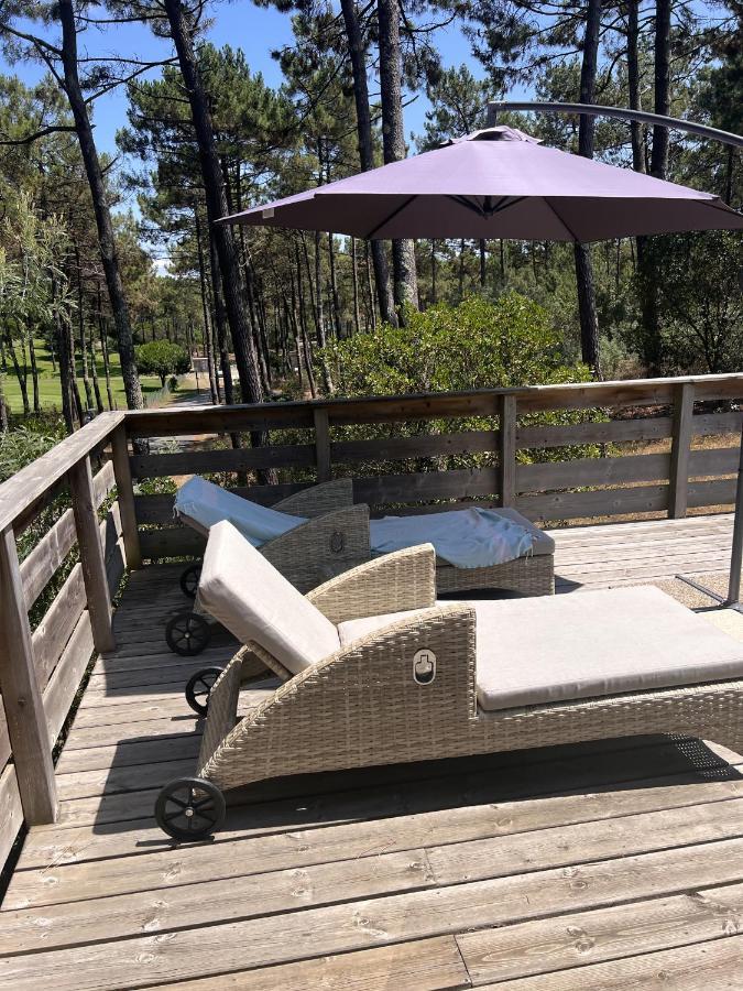 Chalet Du Bonheur - La Jenny Naturist Area Le Porge Eksteriør billede
