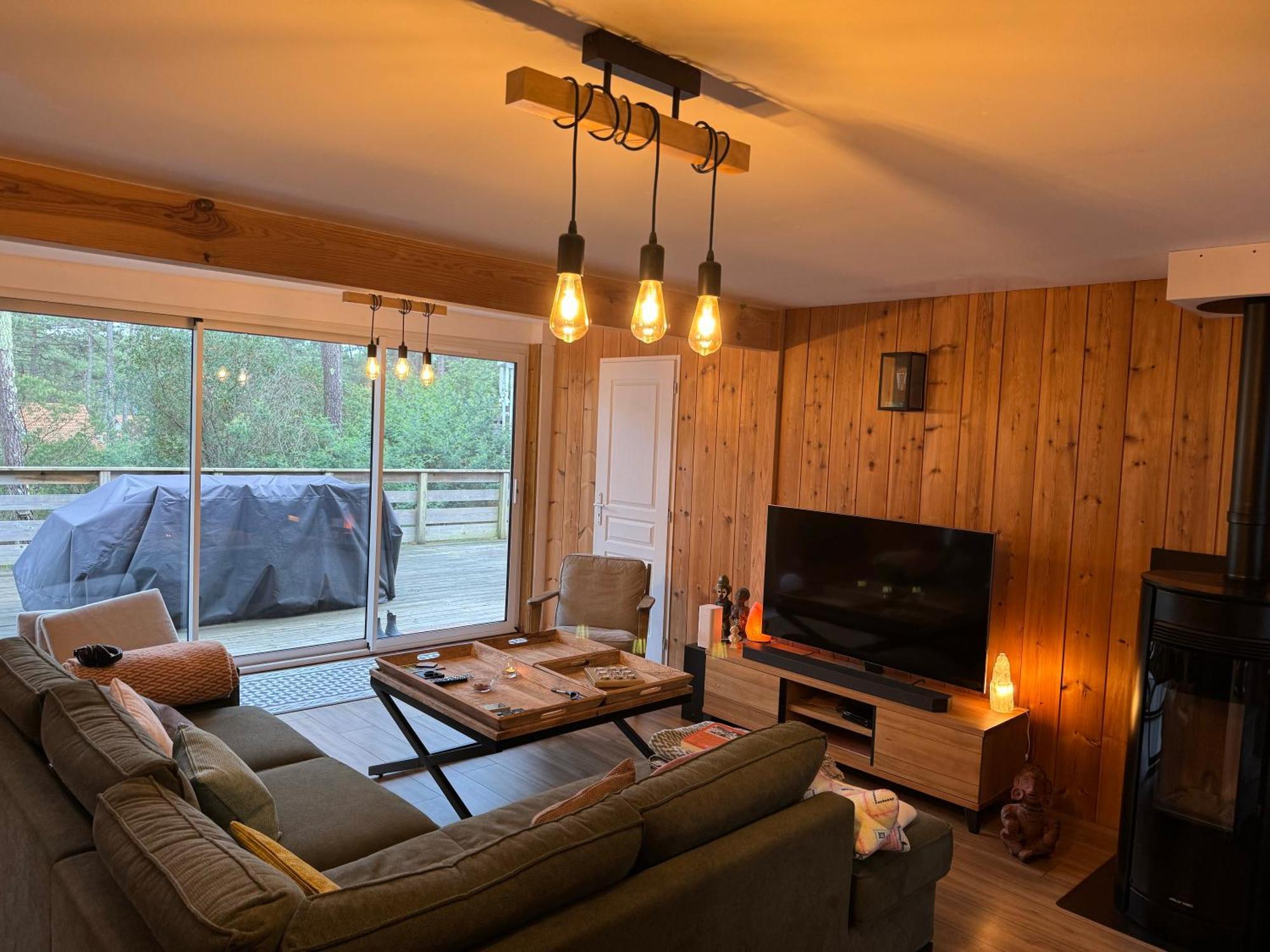 Chalet Du Bonheur - La Jenny Naturist Area Le Porge Eksteriør billede